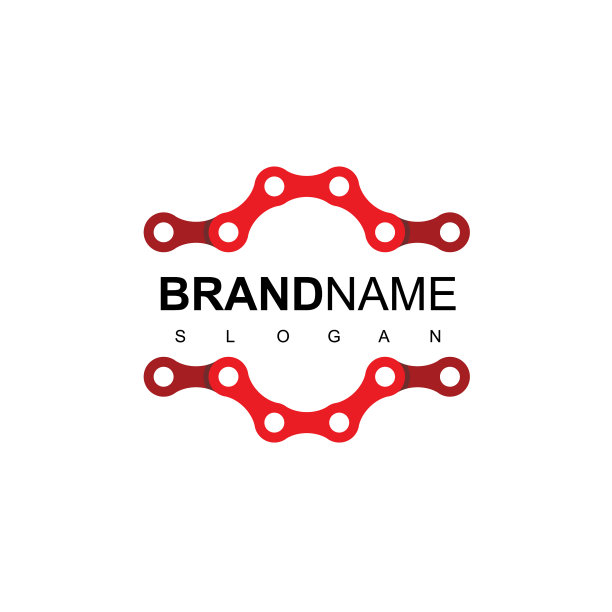 链条齿轮标志设计灵感图片下载