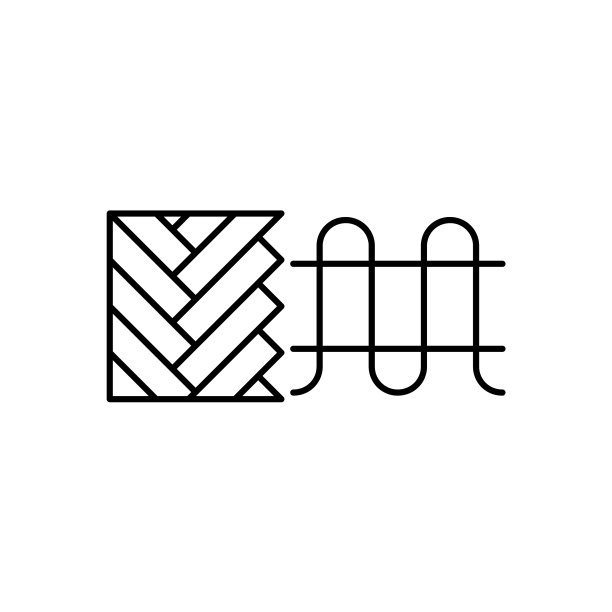 地板辐射采暖部分镶木地板和电缆图片下载