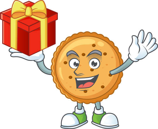 卡通人物花生酱饼干图片下载