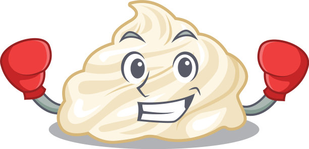 吉祥物角色风格运动拳击鞭打图片下载