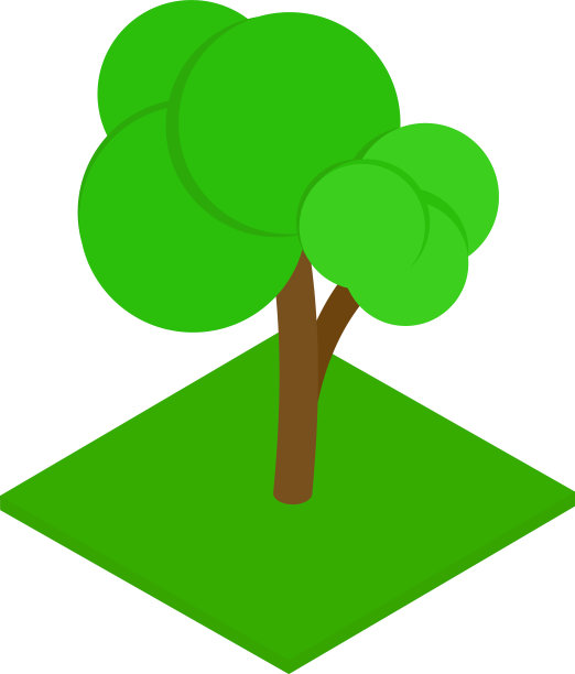 Spring树图标等距样式图片下载