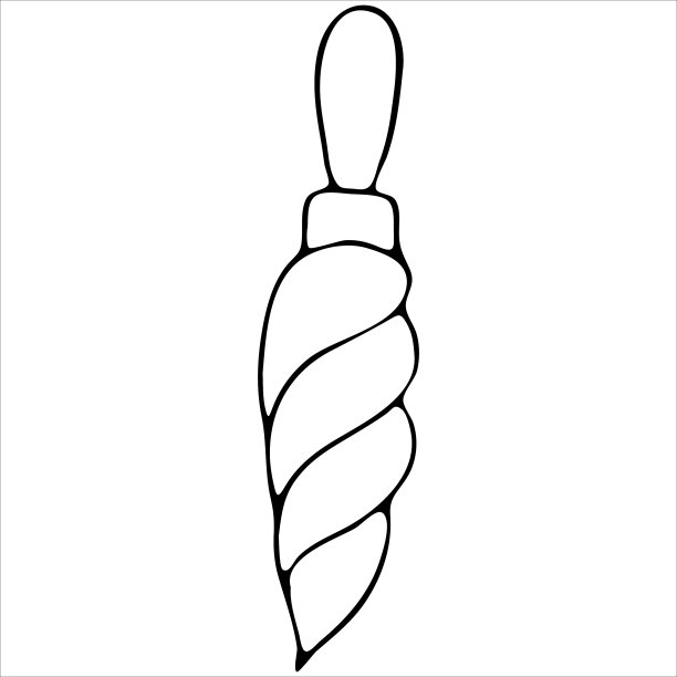 圣诞树装饰形状的冰柱图片下载