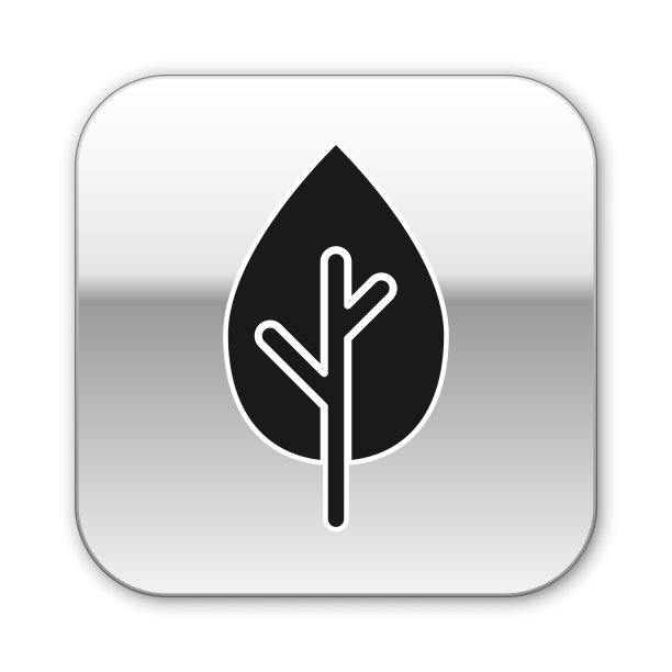 黑树图标孤立在白色背景图片下载