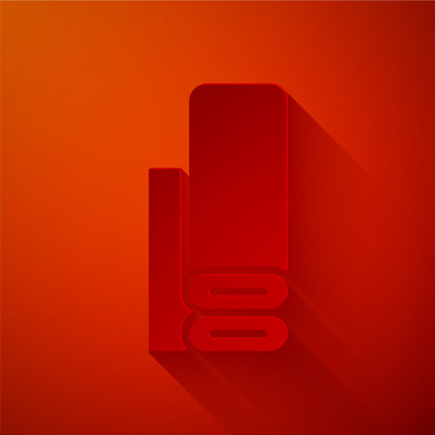 纸剪印纺织织物图标孤立上图片下载