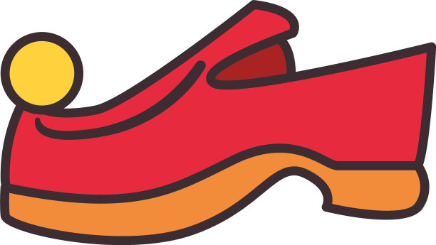 土耳其鞋线和填充风格的图标图片下载