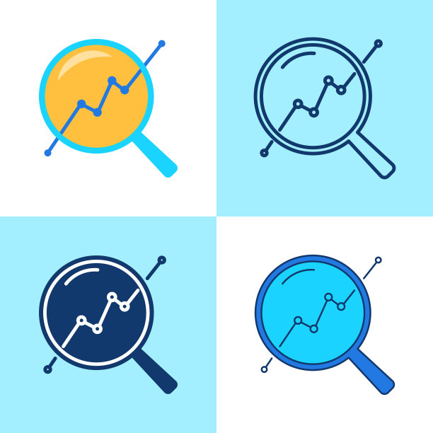 进度监控图标设置为平面和直线图片下载