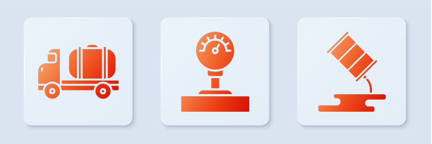 设置油罐车及油桶漏油量计图片下载