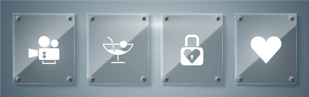 设心锁、心鸡尾酒和电影图片下载