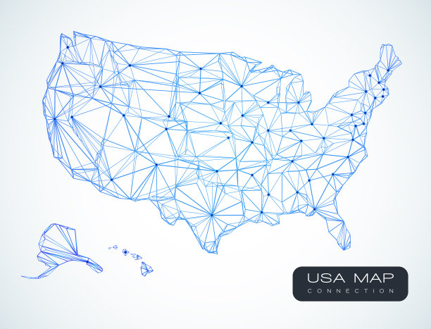 美国地图技术传播文摘图片下载