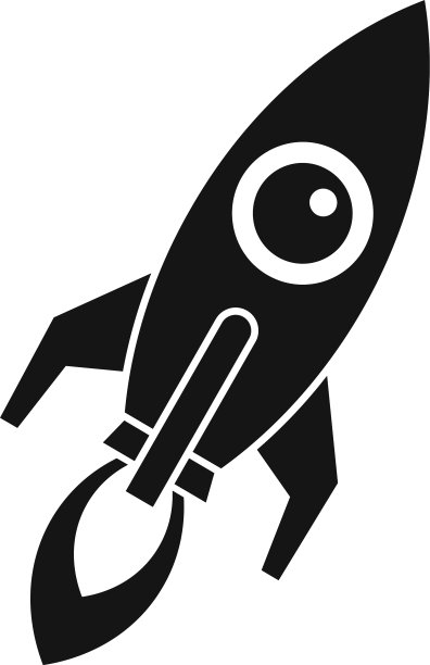 火箭任务图标风格简单图片下载