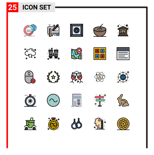 填充线平色包25通用图片下载