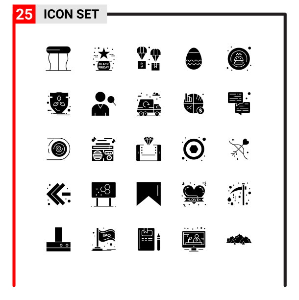 在食物之泉网格上设置25个实象形文字图片下载