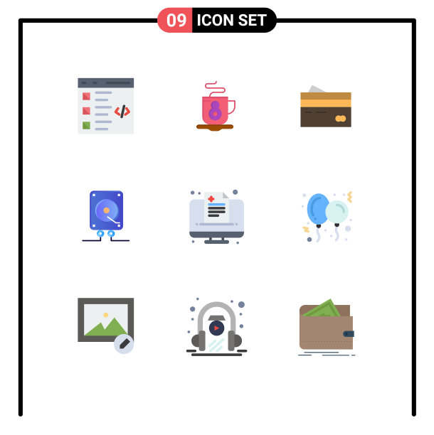 组9现代平面颜色设置音频图片下载