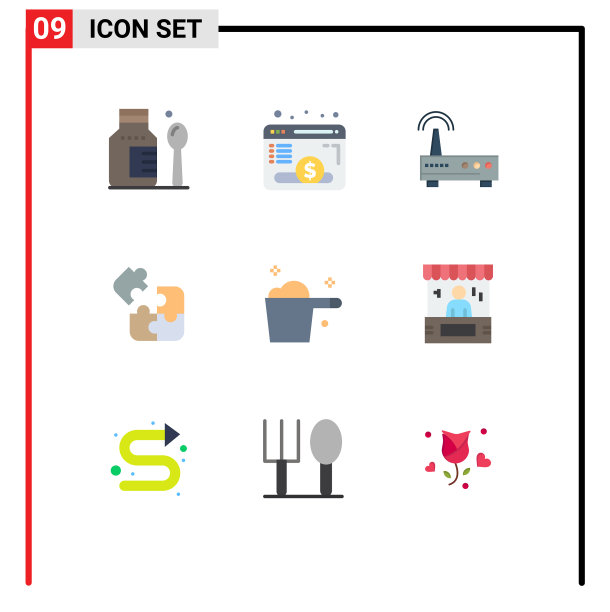 组9现代平面颜色设置为规图片下载