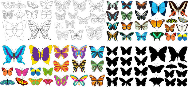 孤立集美丽多彩图片下载