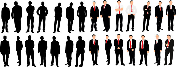 剪影人收藏图片下载