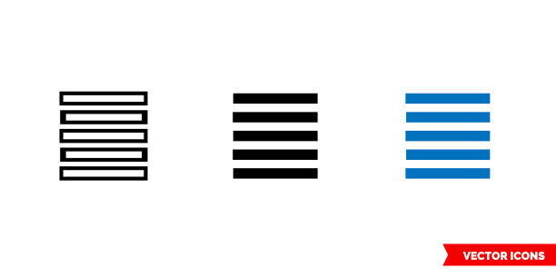对齐对齐图标3类型颜色黑色和图片下载