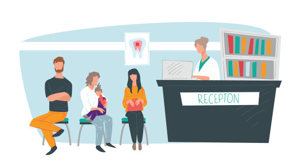 牙科诊所内设口腔科橱柜图片下载