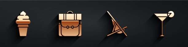 把冰淇淋装在华夫筒徒步背包里图片下载