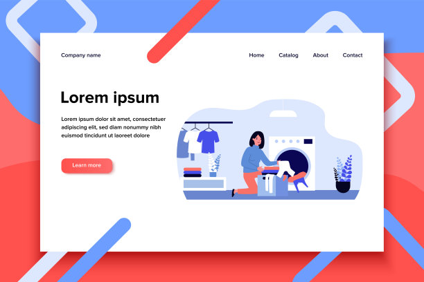 女人洗衣服图片下载