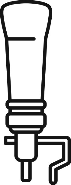 鞋修理站图标轮廓风格图片下载