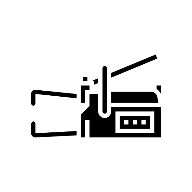 非消耗性焊条焊接字形图标矢量插图图片下载