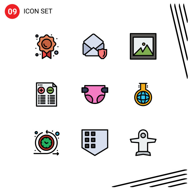 9 .用户界面填充线平色包的图片下载