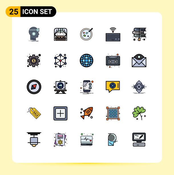 用户界面填充线平色包图片下载