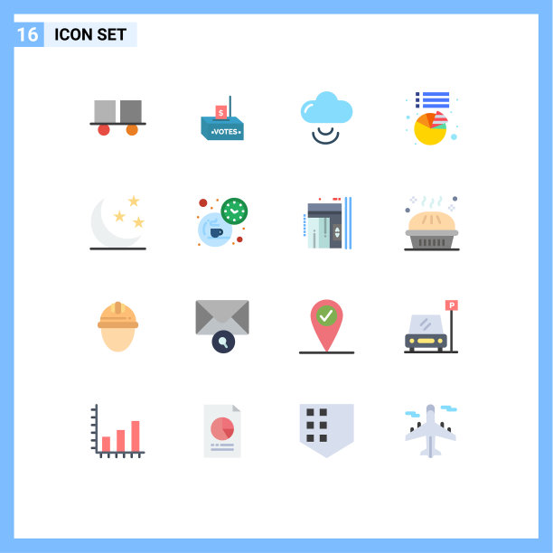 16平色概念为网站移动和图片下载