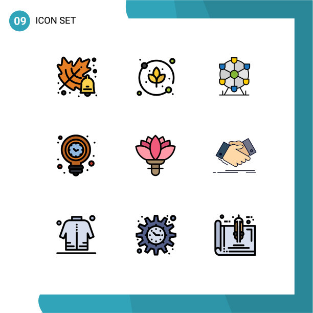 现代集9填充线和平色图片下载