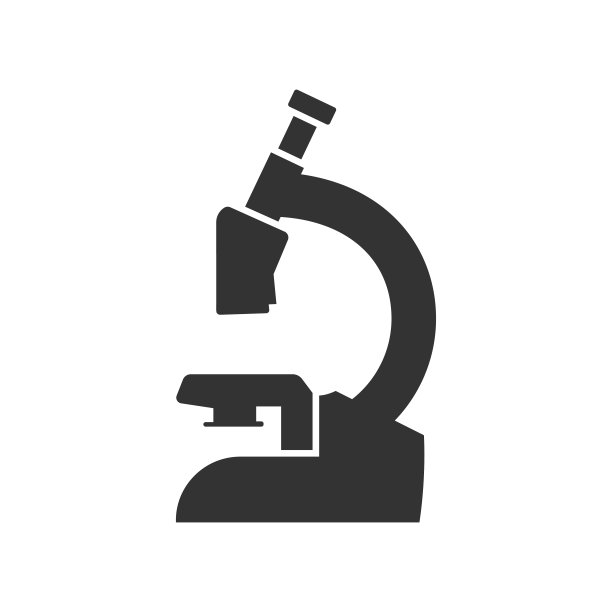 显微镜图标设计模板矢量隔离插图图片下载