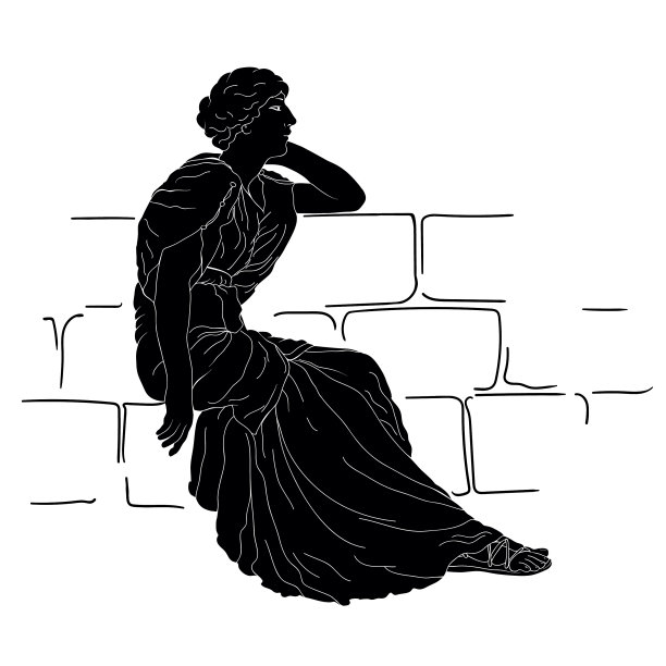 三个希腊女人图片下载