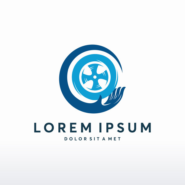 轮胎护理标志设计矢量，汽车护理标志符号图片下载