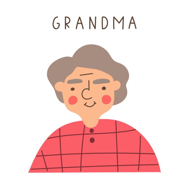 祖母图标。图片下载