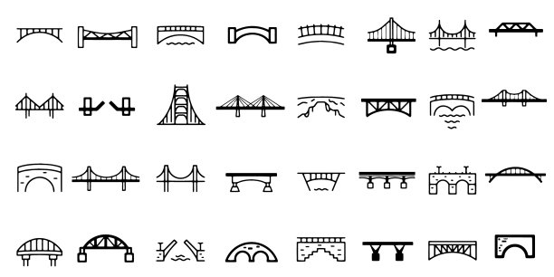 桥图标设置各种桥梁图片下载