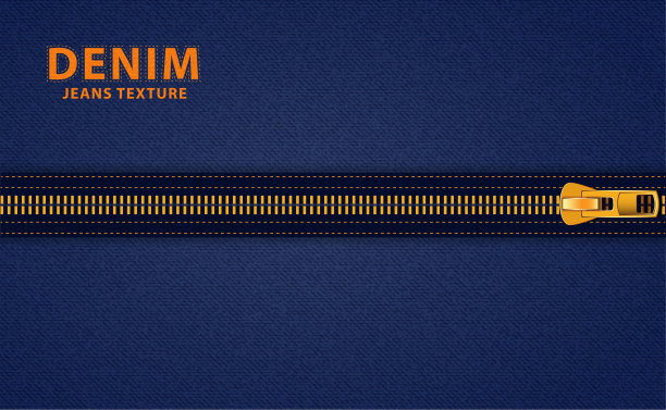 抽象牛仔蓝牛仔布肌理、经典牛仔蓝与拉链、牛仔黑肌理背景、牛仔布肌理图案、牛仔布民族东方无缝图案、窗帘、服装、蜡染、矢量图片下载