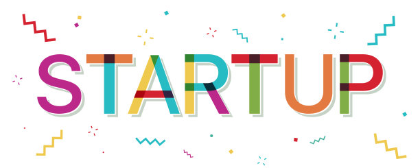 启动彩色横幅与五彩纸屑图片下载