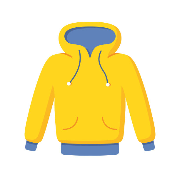 黄色的连帽衫图片下载
