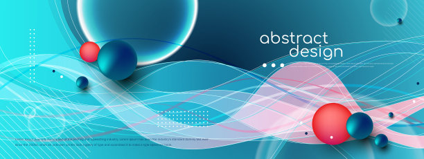 创意卡通色彩溅背景与几何形状图片下载