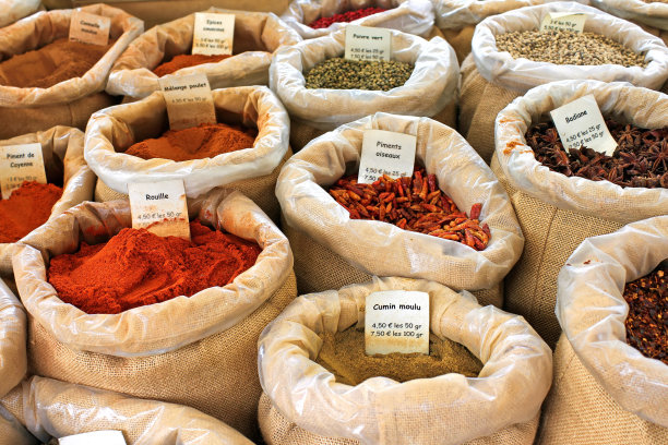各种各样的香料图片下载