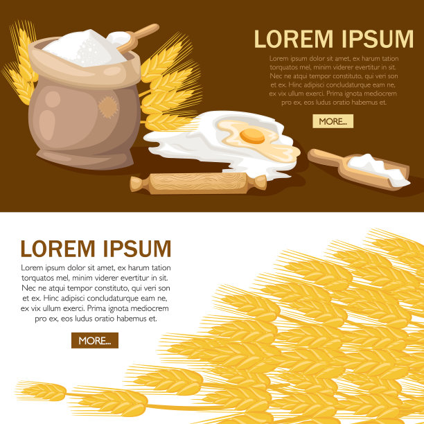 用整袋面粉与蛋黄一起擀面图片下载