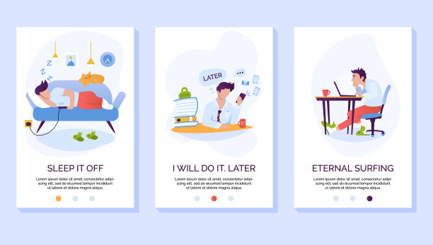 拖延和浪费时间的手机网站图片下载