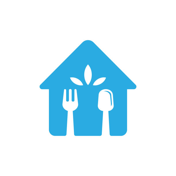 家勺叉餐厅标志图片下载