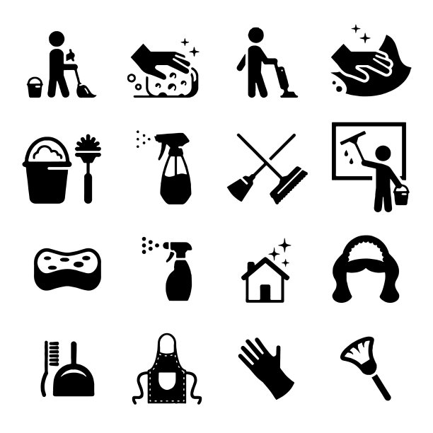 设置清理相关的行图标图片下载