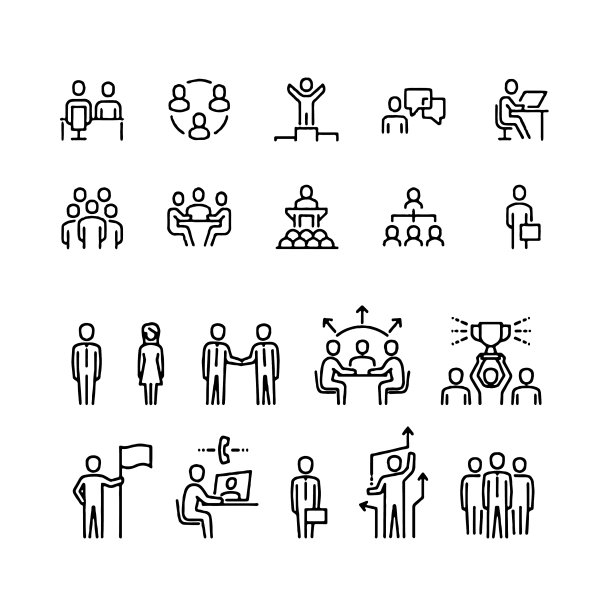 设置会议图标，如小组成员图片下载