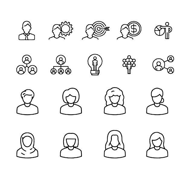 设置会议图标，如小组成员图片下载