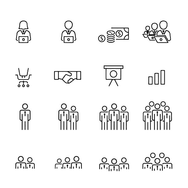 设置会议图标，如小组成员图片下载