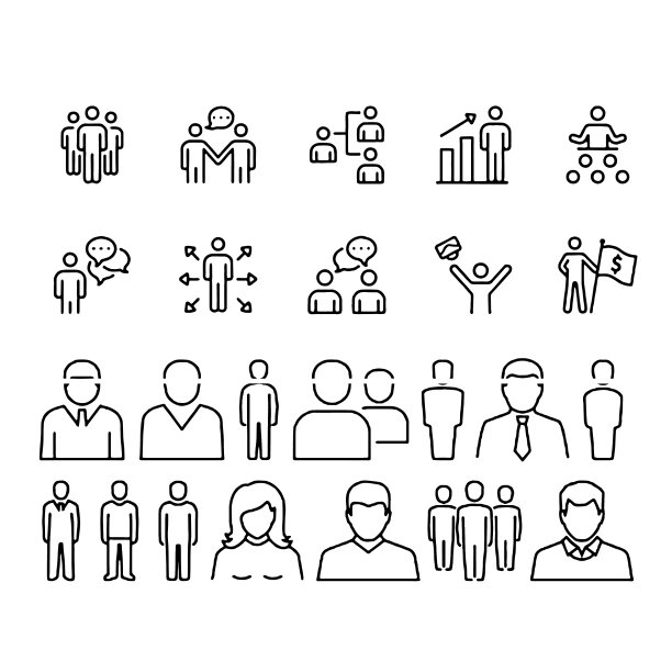 设置会议图标，如小组成员图片下载