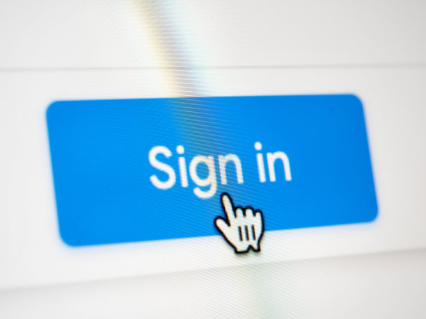 “登录”电脑点击按钮图片下载