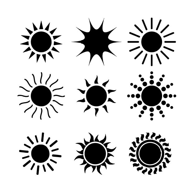 日落手绘图片下载